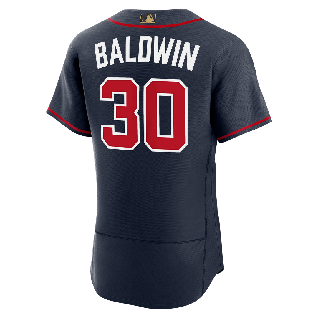 Drake Baldwin Atlanta Braves Nike Alternate MLB Awards Authentic Jersey - Navy | Fan Gear