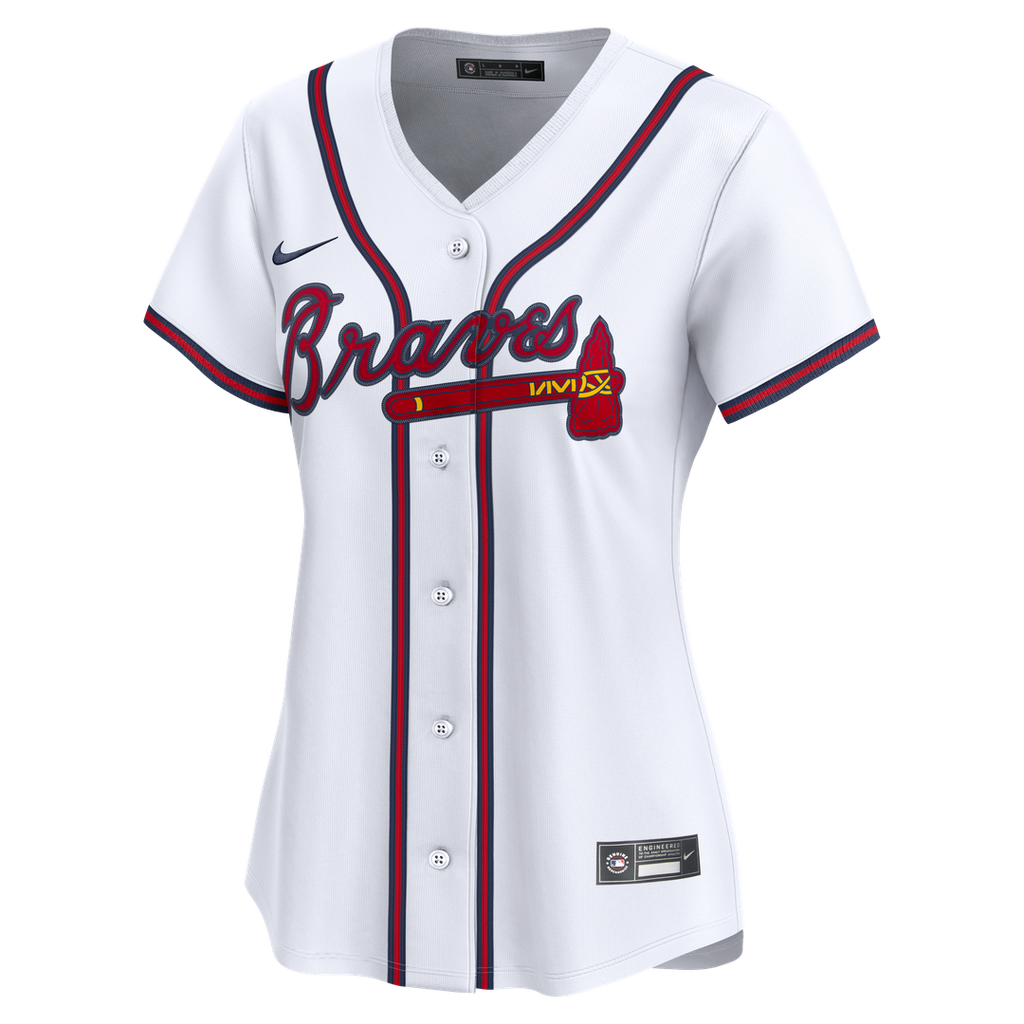 Atlanta Braves Nike Home Women's Limited Jersey - White | MLB Fan Gear