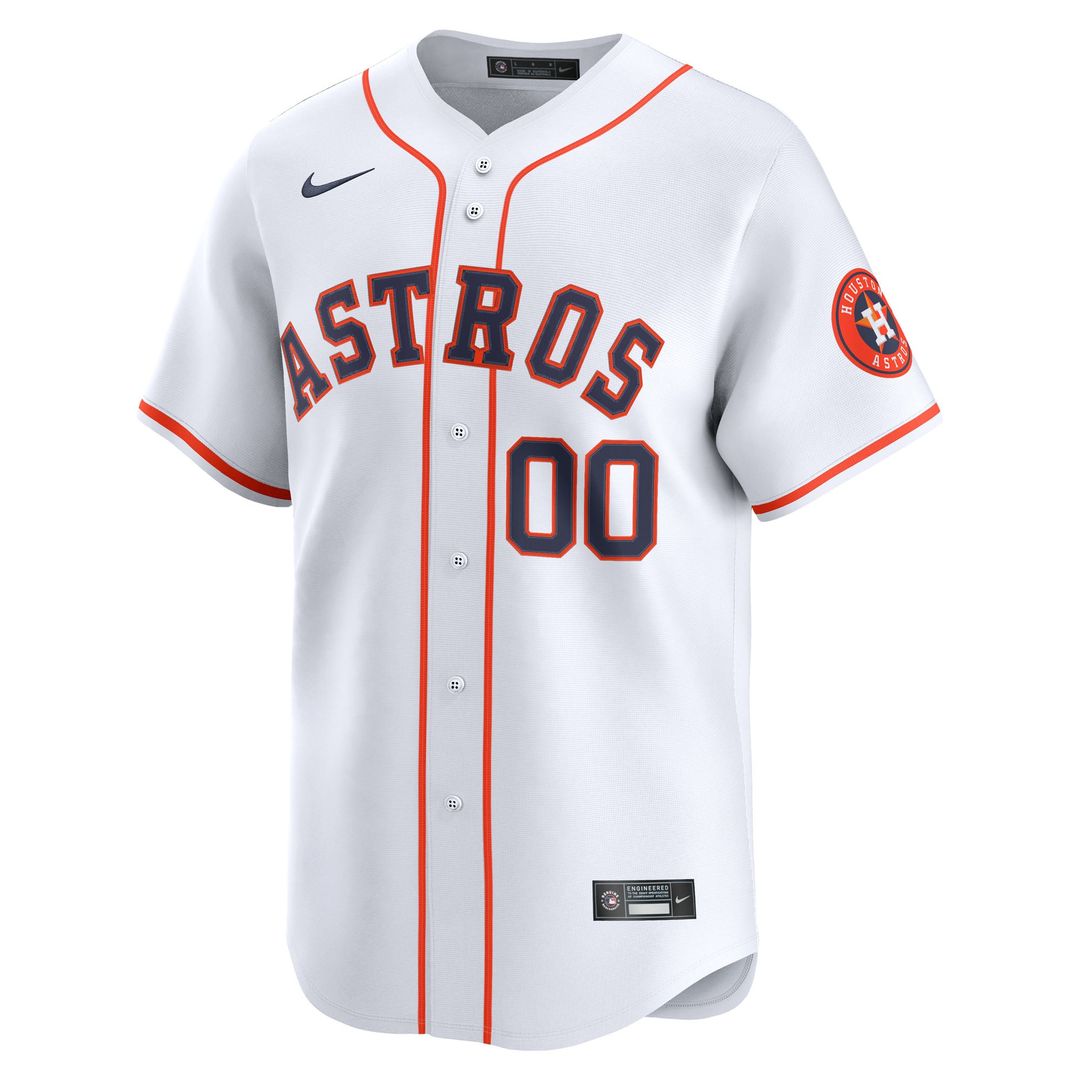 Houston Astros Nike Home Limited Pick-A-Player Retired Roster Jersey - White | MLB Fan Gear