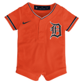 Detroit Tigers Nike Newborn Alternate Replica Romper Jersey - Orange | MLB Fan Gear