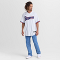 Jake Burger Texas Rangers Nike Home Replica Jersey - White | MLB Fan Gear