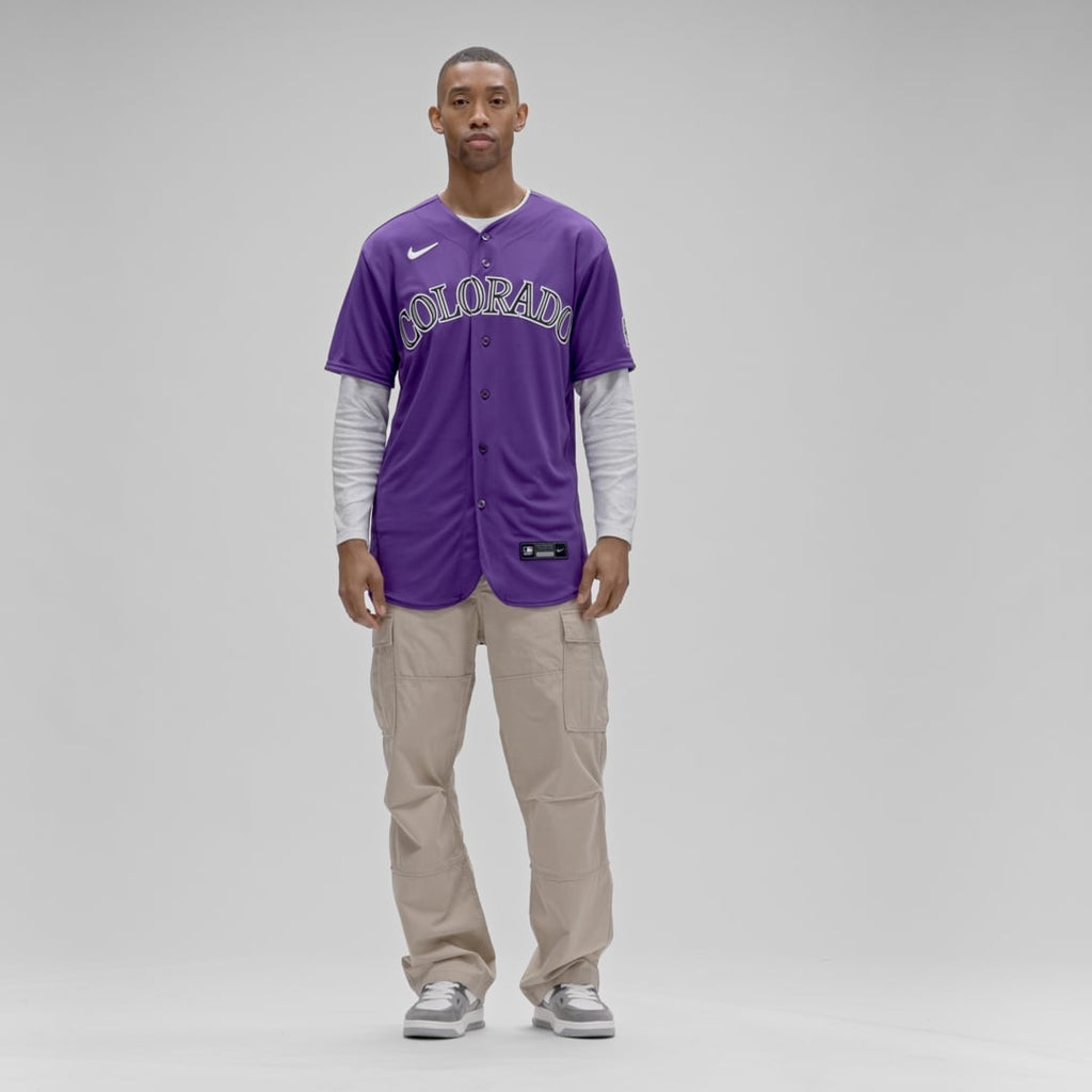 Colorado Rockies Nike Alternate Authentic Jersey - Purple | MLB Fan Gear