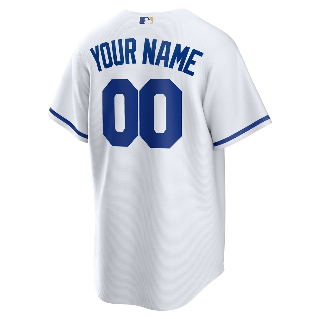 Kansas City Royals Nike Replica Custom Jersey - White | MLB Fan Gear