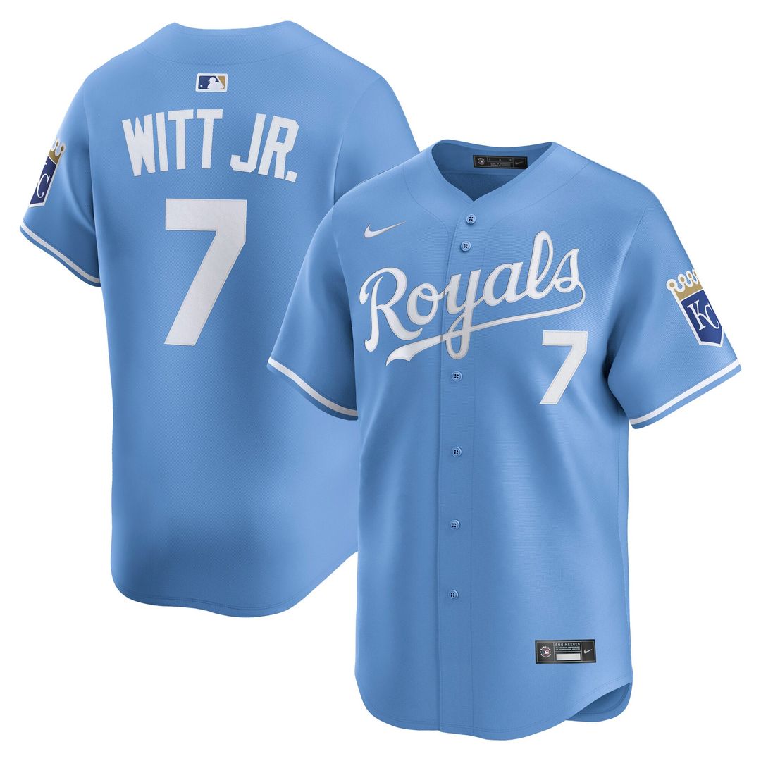 Bobby Witt Jr. Kansas City Royals Nike Home Limited Player Jersey - White | MLB Fan Gear