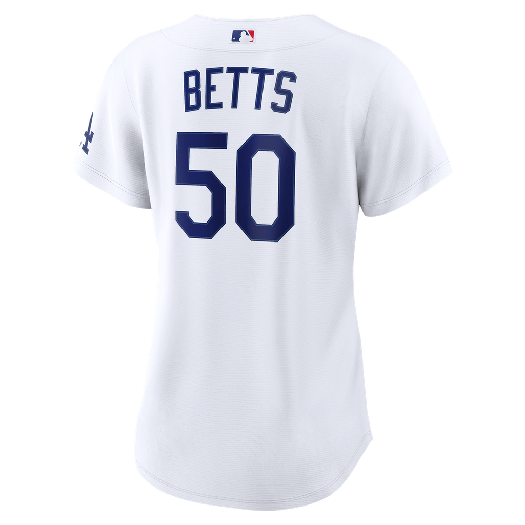 Mookie Betts Los Angeles Dodgers Nike Women's Home Stadium Jersey - White | MLB Fan Gear