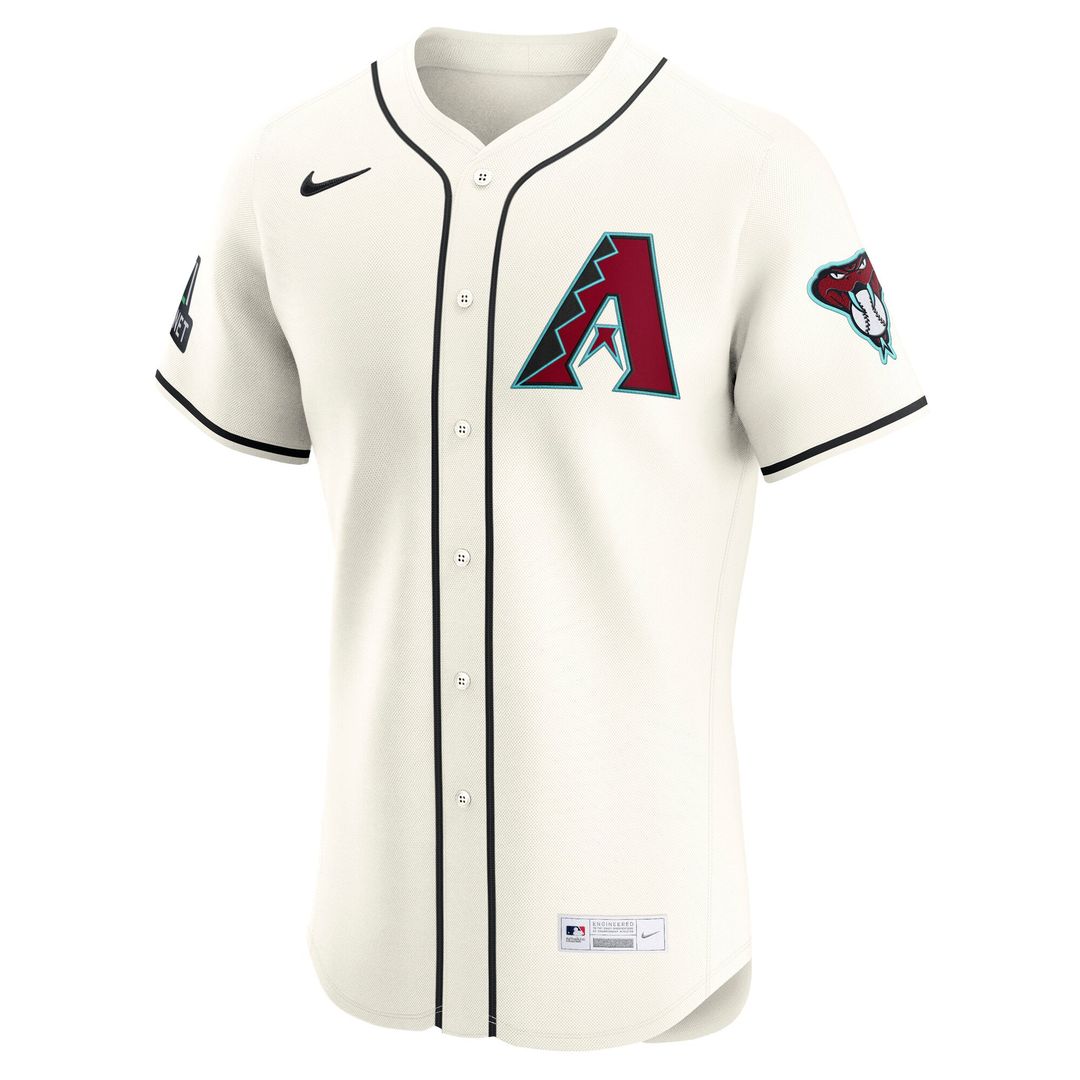 Arizona Diamondbacks Nike Home Elite Jersey - Cream | MLB Fan Gear