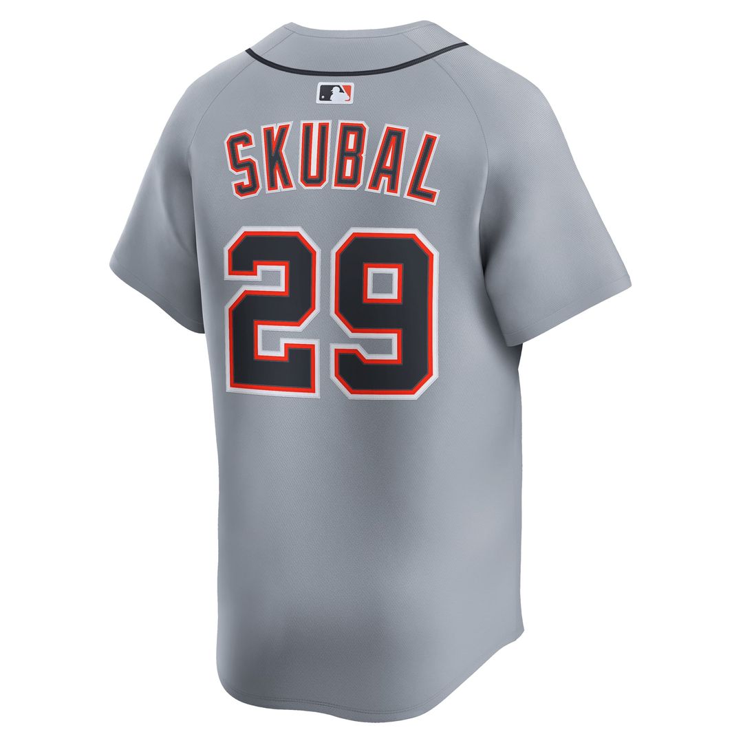 Tarik Skubal Detroit Tigers Nike Road Limited Jersey - Gray | MLB Fan Gear