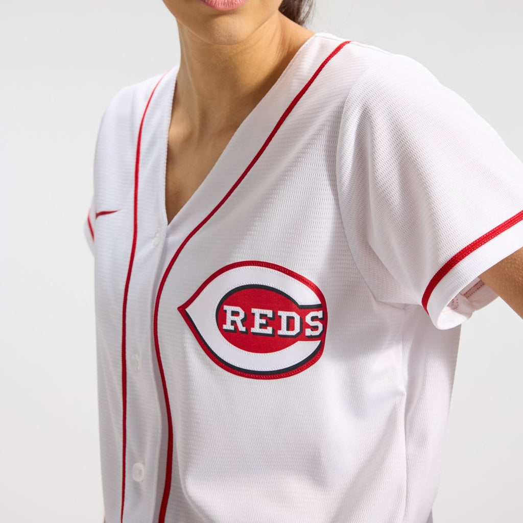 Elly De La Cruz Cincinnati Reds Nike Women's Home Replica Jersey - White | MLB Fan Gear