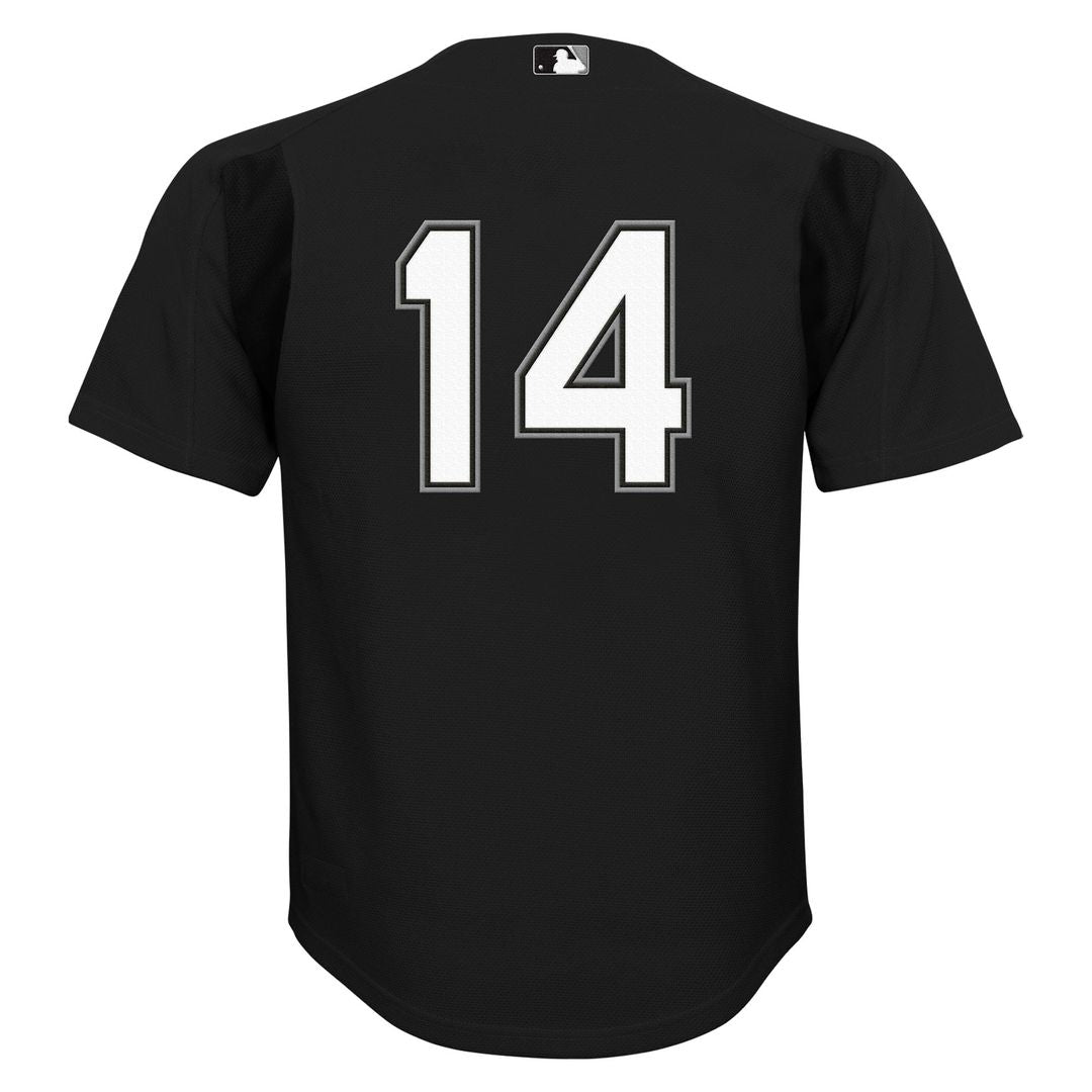Paul Konerko Chicago White Sox Mitchell & Ness Youth Mesh Batting Practice Jersey - Black | MLB Fan Gear