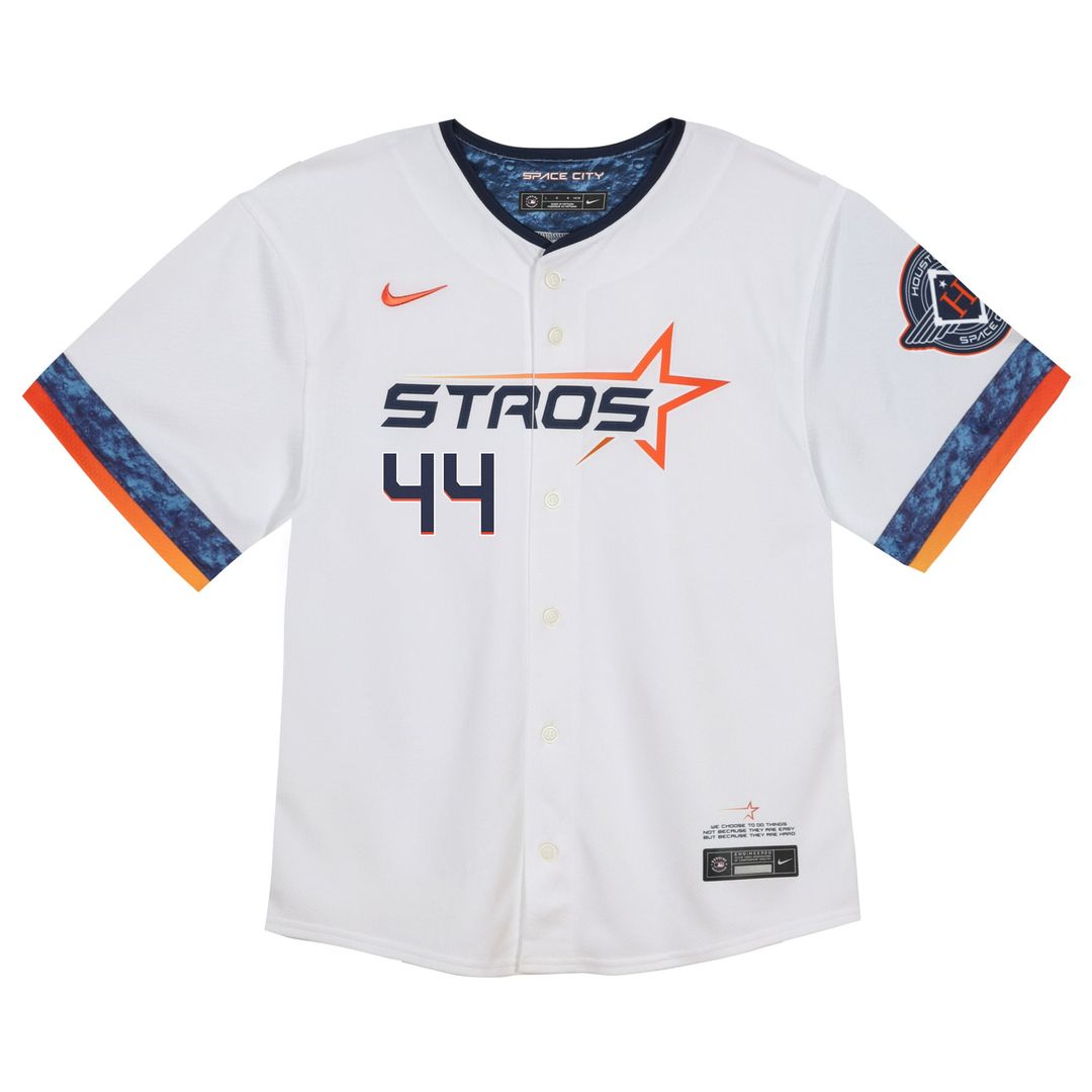 Yordan Alvarez Houston Astros Nike Infant 2025 City Connect Limited Player Jersey - White | MLB Fan Gear