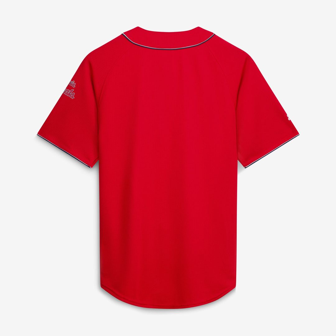 St. Louis Cardinals Stitches Team Color Full-Button Fashion Jersey - Red | MLB Fan Gear