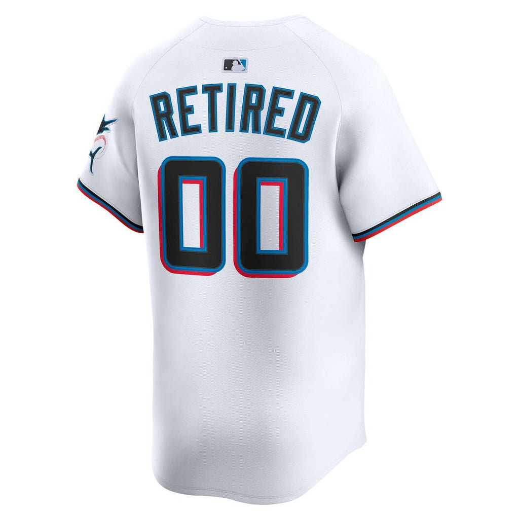 Miami Marlins Nike Home Limited Pick-A-Player Retired Roster Jersey - White | MLB Fan Gear