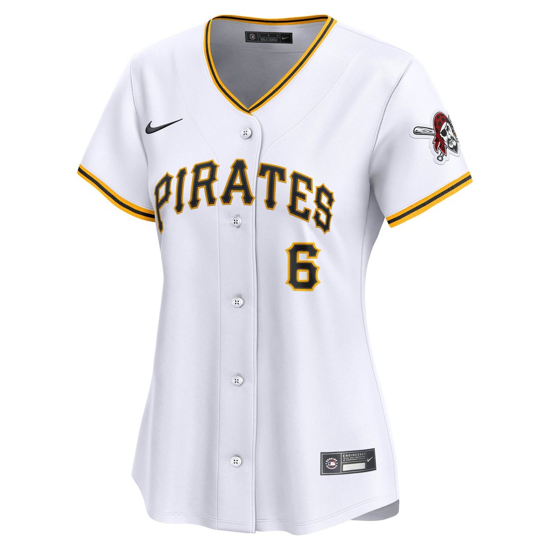 Konnor Griffin Pittsburgh Pirates Nike Women's Home Limited Jersey - White | MLB Fan Gear