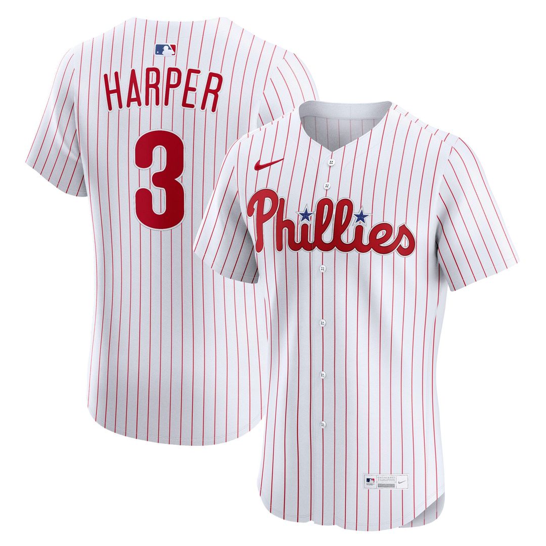 Bryce Harper Philadelphia Phillies Nike Alternate 2 Elite Jersey - Cream | MLB Fan Gear