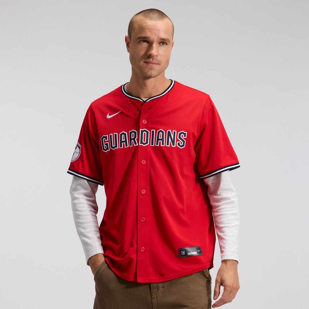 Cleveland Guardians Nike Road Limited Jersey - Gray | MLB Fan Gear