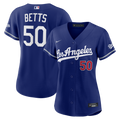 Mookie Betts Los Angeles Dodgers Nike Women's Alternate Stadium Jersey - Royal | MLB Fan Gear