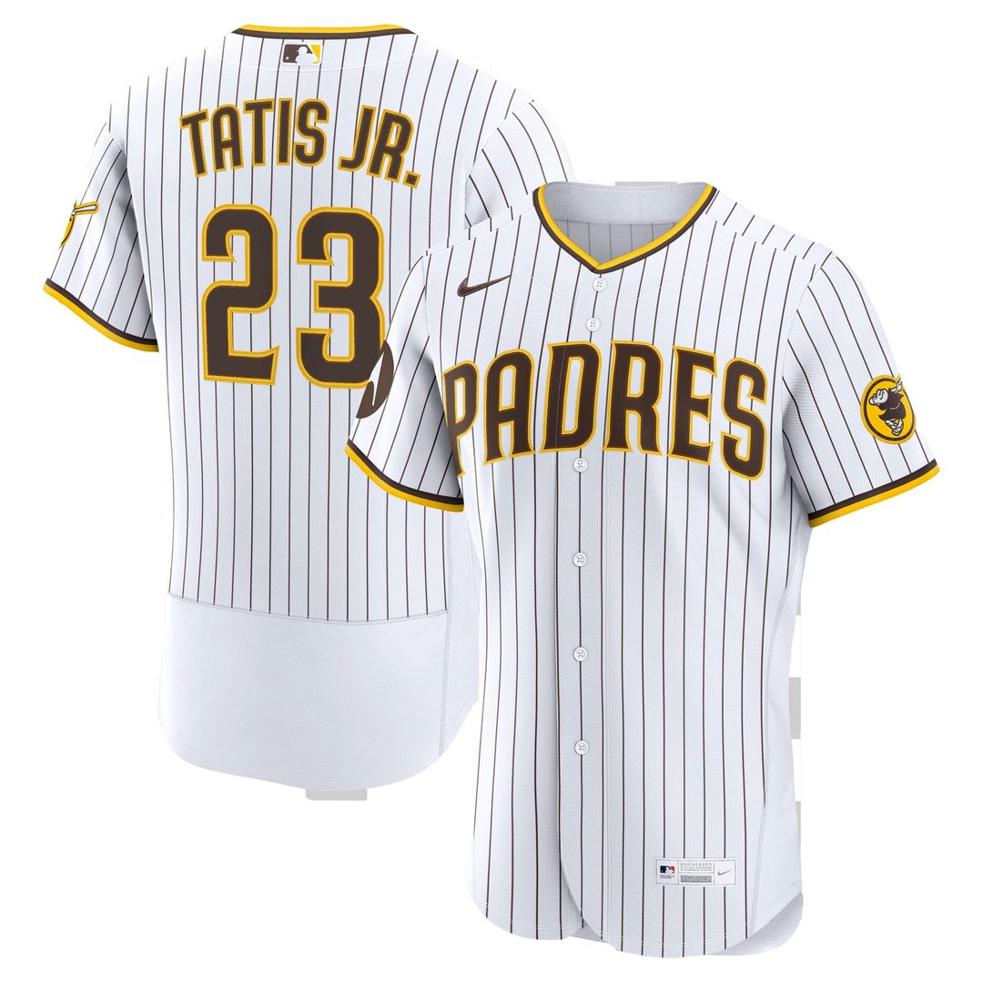 Fernando Tatis Jr. San Diego Padres Nike Home Authentic Sponsor Patch Jersey - White | MLB Fan Gear