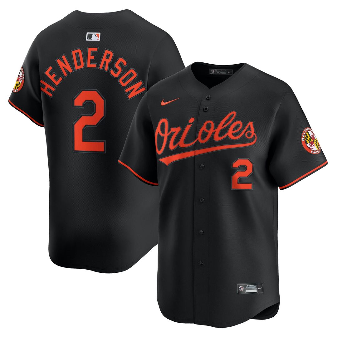 Gunnar Henderson Baltimore Orioles Nike Home Limited Player Jersey - White | MLB Fan Gear