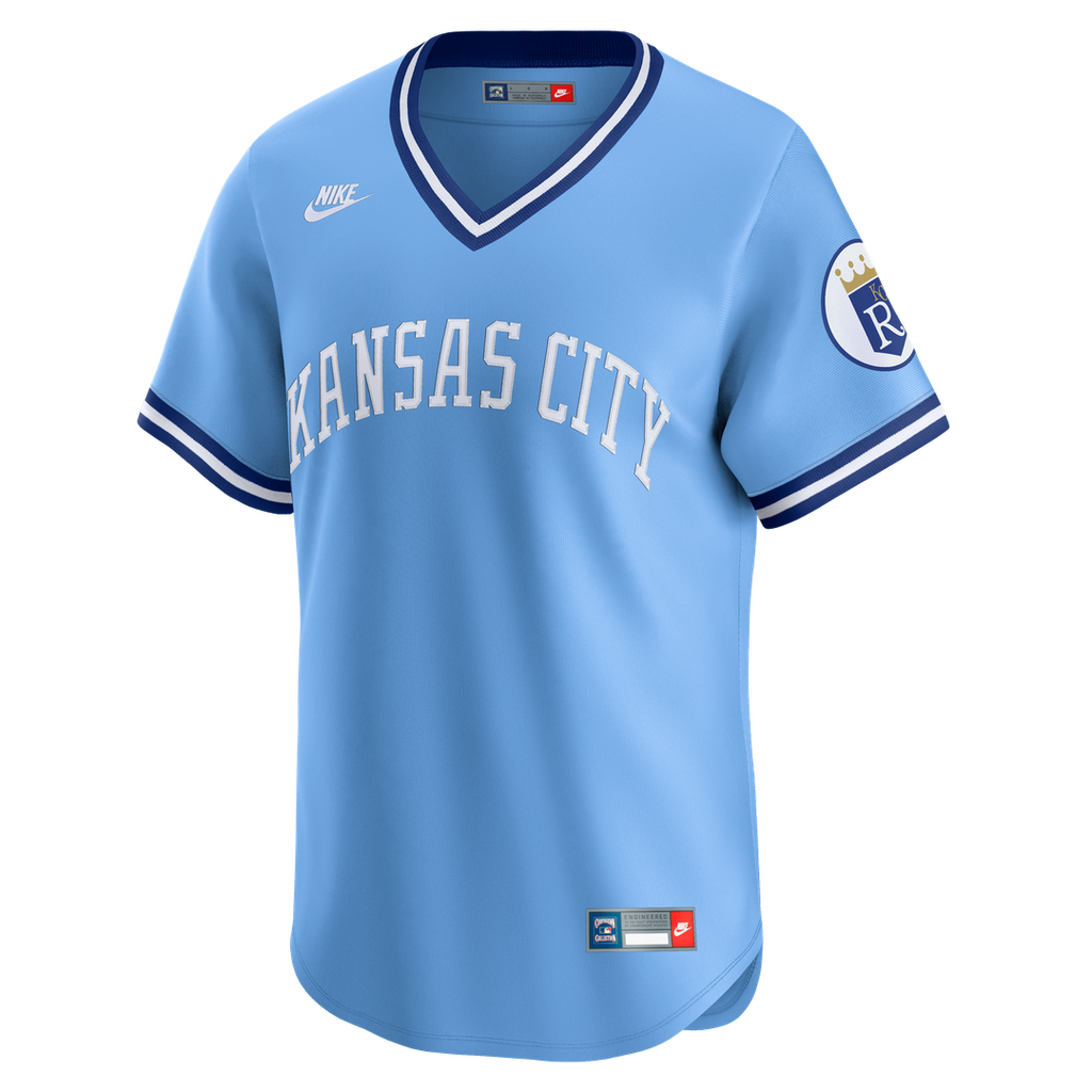 Bo Jackson Kansas City Royals Nike Throwback Cooperstown Collection Limited Jersey - Light Blue | MLB Fan Gear