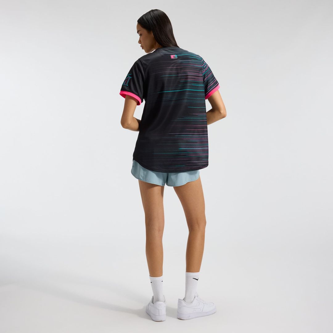Miami Marlins Nike Women's 2025 City Connect Limited Jersey - Black | MLB Fan Gear