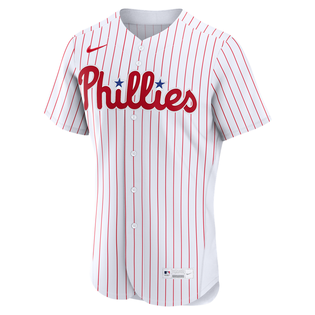 Philadelphia Phillies Nike Home Authentic Custom Jersey - White | MLB Fan Gear