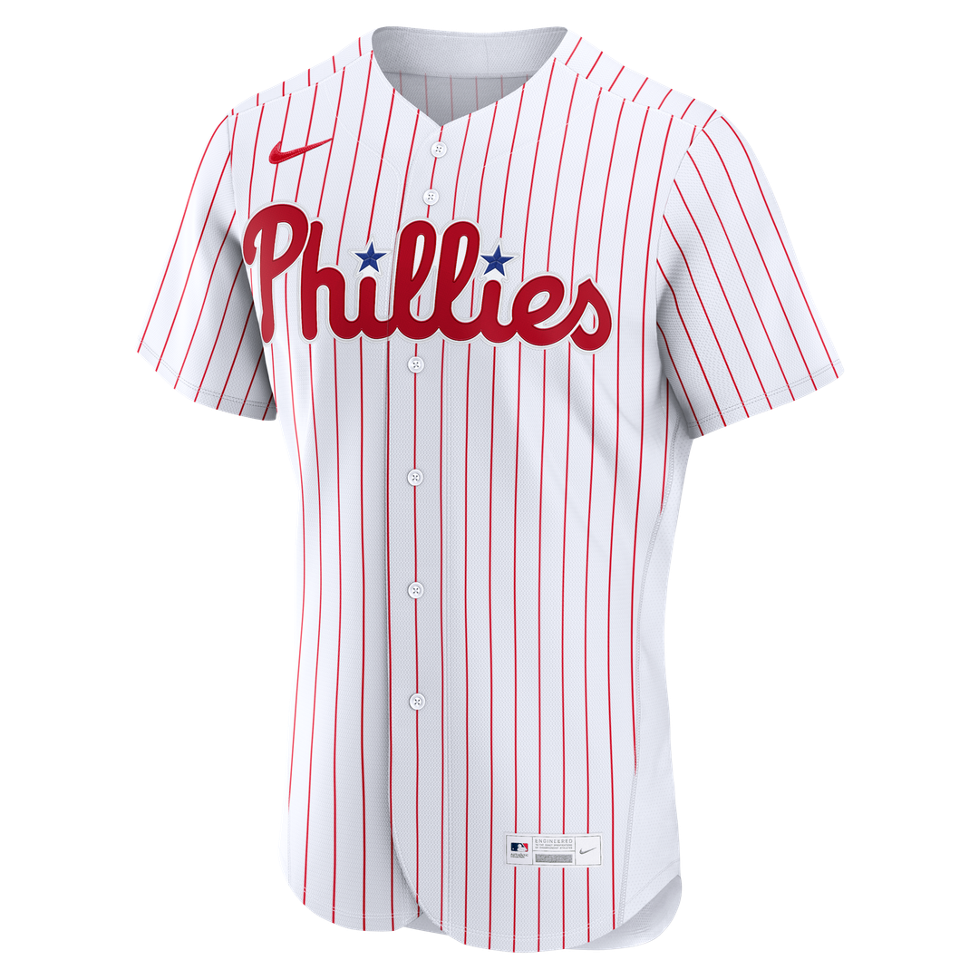 Philadelphia Phillies Nike Home Authentic Custom Jersey - White | MLB Fan Gear