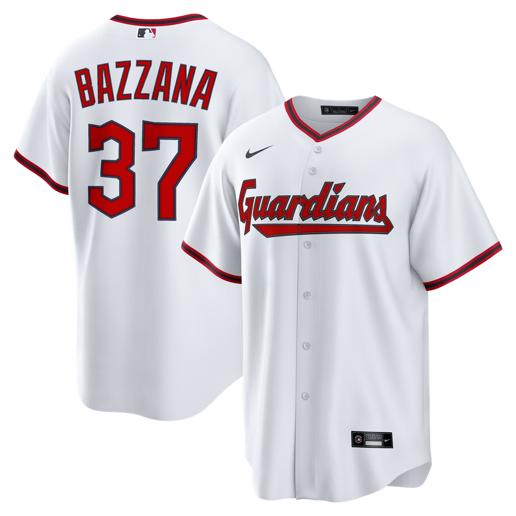 Travis Bazzana Cleveland Guardians Nike Home Replica Jersey - White | MLB Fan Gear