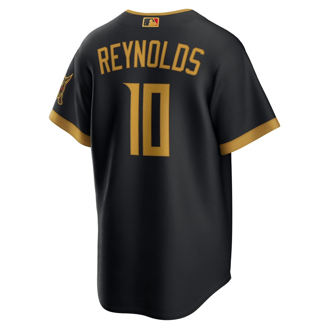 Bryan Reynolds Pittsburgh Pirates Nike 2026 City Connect Stadium Jersey - Black | MLB Fan Gear