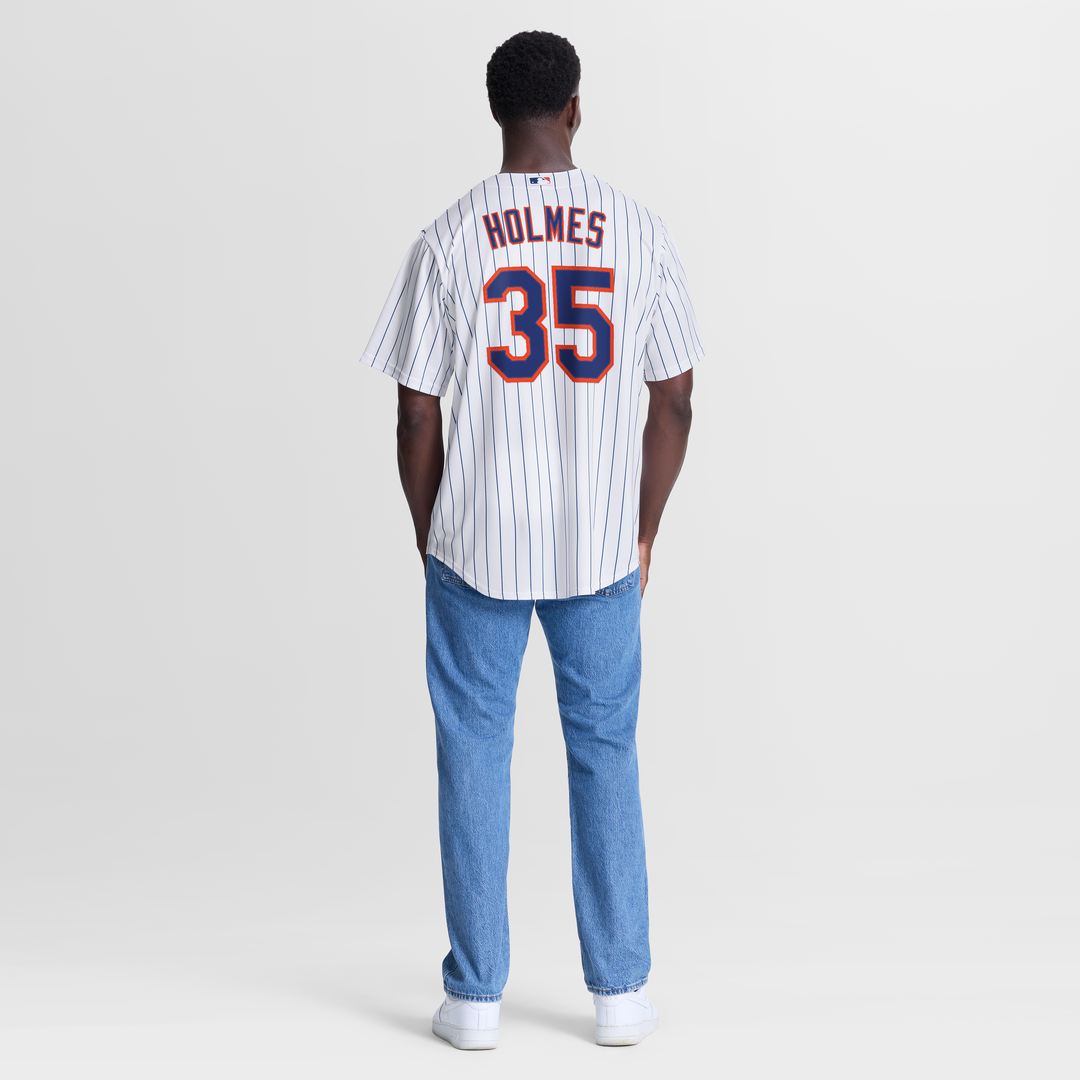 Clay Holmes New York Mets Nike Home Replica Jersey - White | MLB Fan Gear