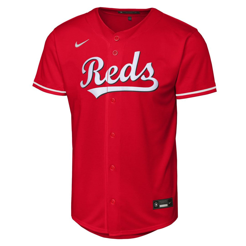 Elly De La Cruz Cincinnati Reds Nike Youth Alternate Replica Jersey - Red | MLB Fan Gear
