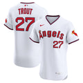 Mike Trout Los Angeles Angels Nike Alternate 2 Elite Jersey - White | MLB Fan Gear