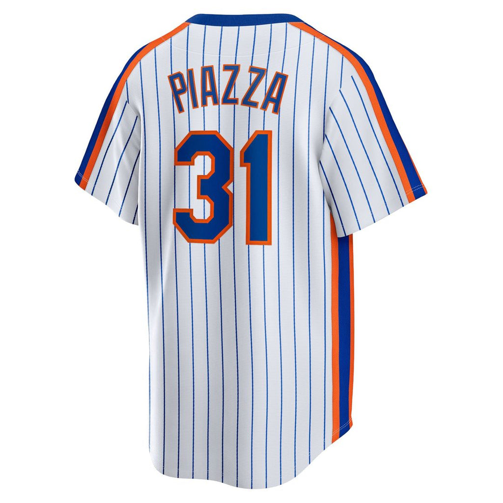 Mike Piazza New York Mets Nike Home Cooperstown Collection Player Jersey - White | MLB Fan Gear