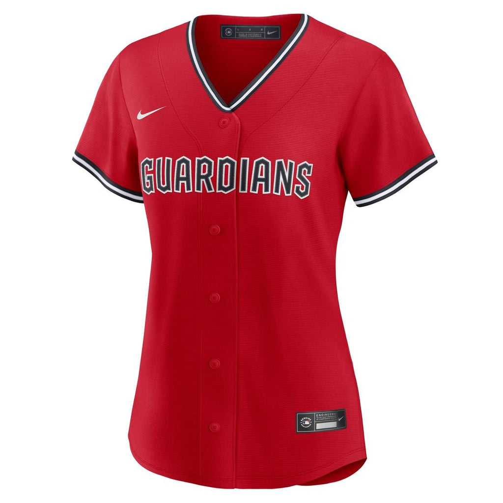 Cleveland Guardians Nike Women's Alternate 2 Replica Jersey - Red | MLB Fan Gear