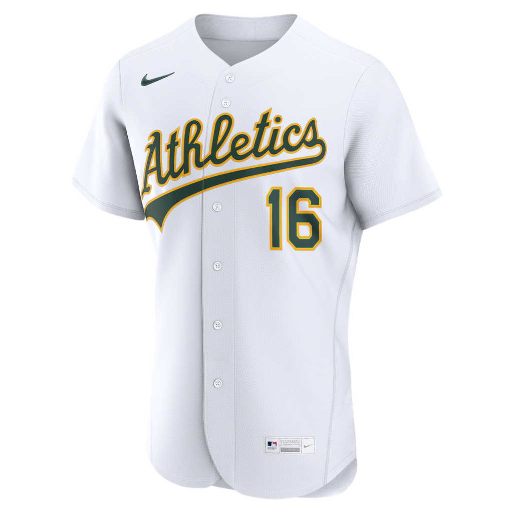 Nick Kurtz Athletics Nike MLB Awards Authentic Jersey - White | Fan Gear