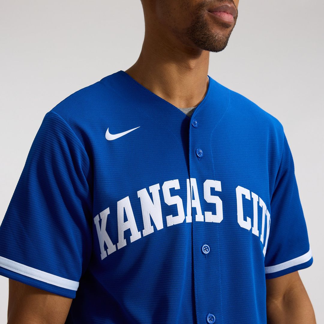 Kansas City Royals Nike Road Replica Team Jersey - Gray | MLB Fan Gear