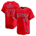 Mike Trout Los Angeles Angels Nike Alternate Limited Player Jersey - Red | MLB Fan Gear