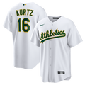 Nick Kurtz Athletics Nike Home Replica Jersey - White | MLB Fan Gear