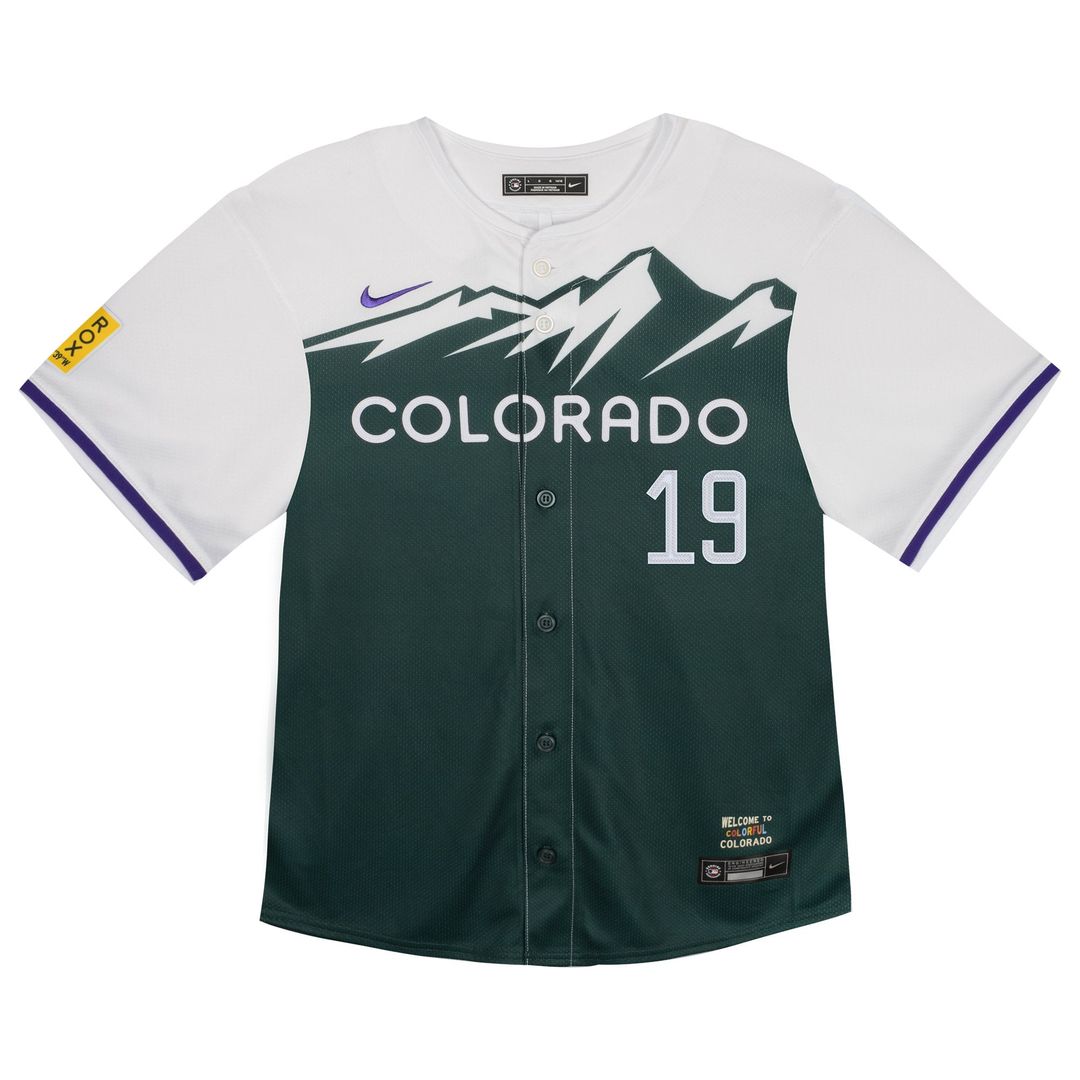 Charlie Blackmon Colorado Rockies Nike Toddler City Connect Limited Player Jersey - Green | MLB Fan Gear