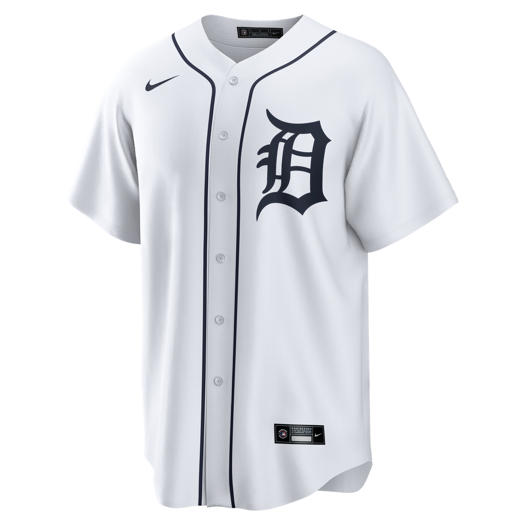Justin Verlander Detroit Tigers Nike Home Replica Jersey - White | MLB Fan Gear