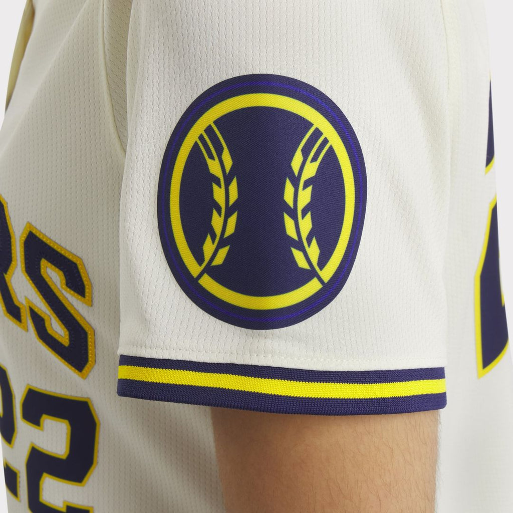 Christian Yelich Milwaukee Brewers Nike Women's Home Limited Player Jersey - Cream | MLB Fan Gear