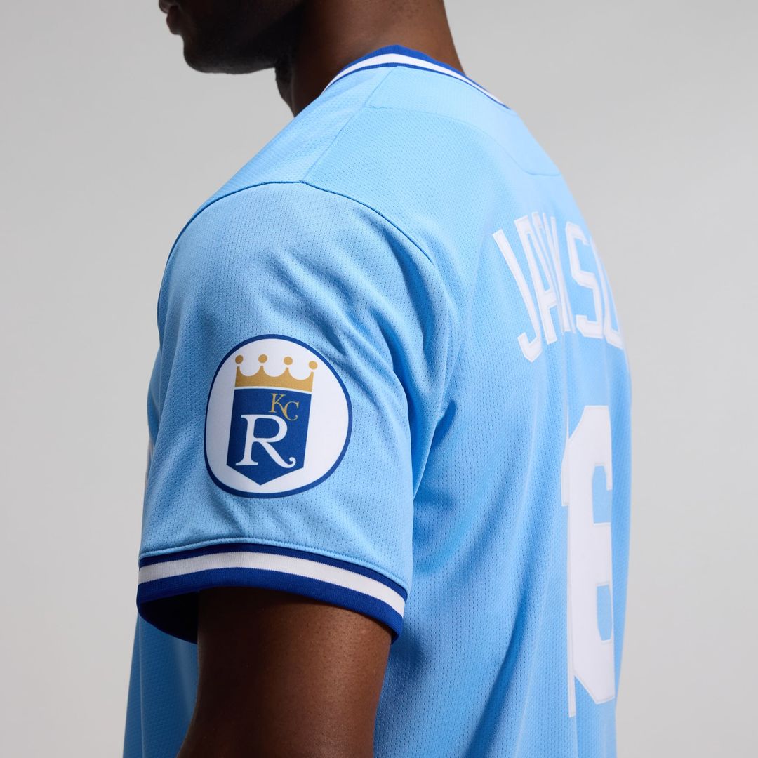 Bo Jackson Kansas City Royals Nike Throwback Cooperstown Collection Limited Jersey - Light Blue | MLB Fan Gear