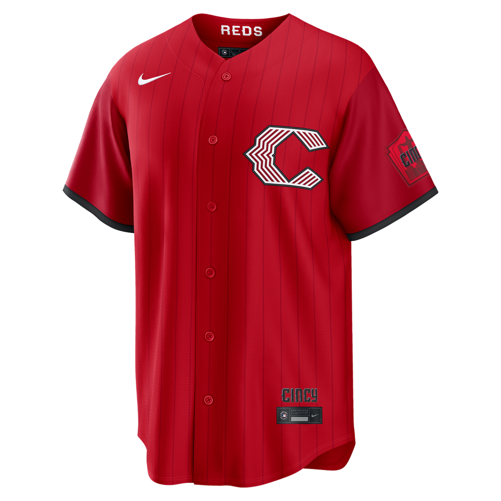 Cincinnati Reds Nike 2026 City Connect Stadium Jersey - Red | MLB Fan Gear