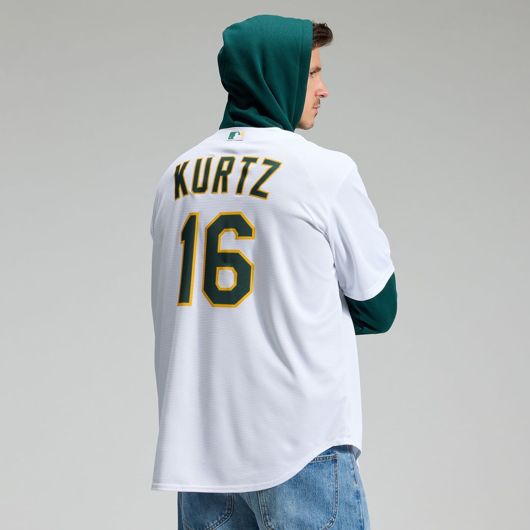 Nick Kurtz Athletics Nike Home Replica Player Jersey - White | MLB Fan Gear