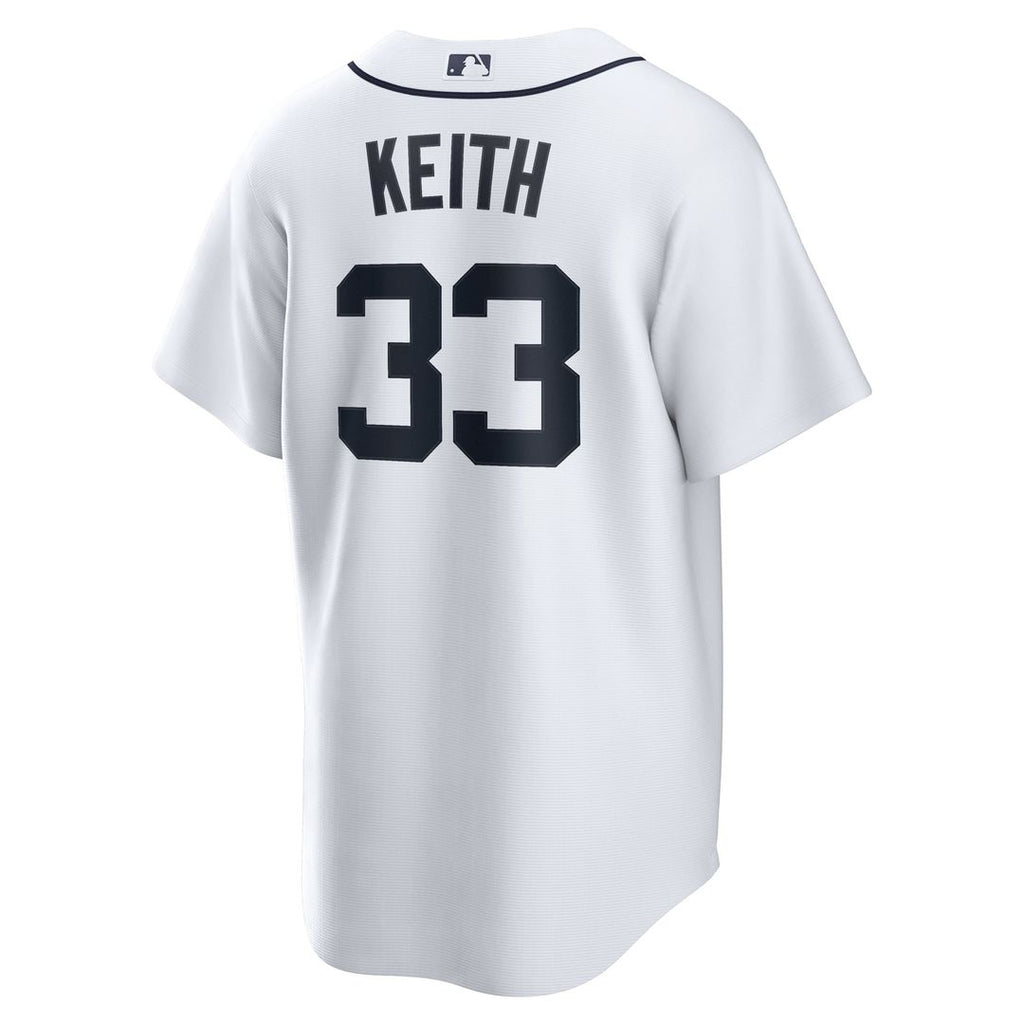 Colt Keith Detroit Tigers Nike Home Replica Jersey - White | MLB Fan Gear