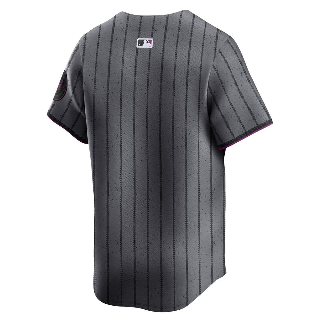 New York Mets Nike 2024 City Connect Limited Jersey - Graphite | MLB Fan Gear