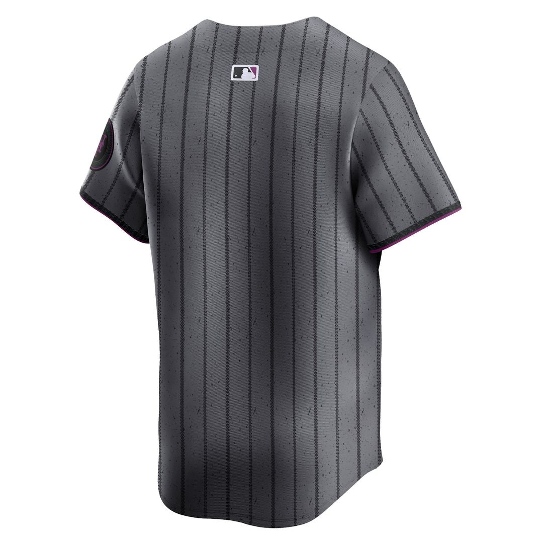 New York Mets Nike 2024 City Connect Limited Jersey - Graphite | MLB Fan Gear
