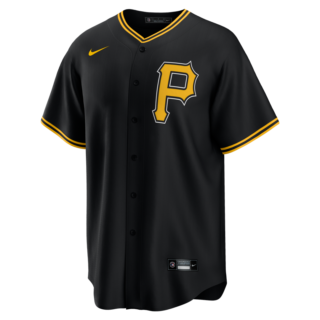 Pittsburgh Pirates Nike Alternate Replica Team Jersey - Black | MLB Fan Gear