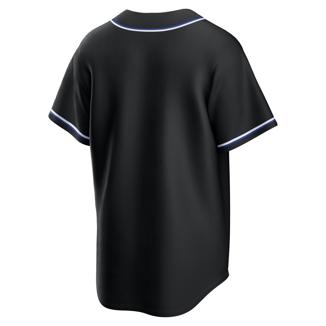 Kansas City Royals Nike Fashion Replica Black Out Jersey | MLB Fan Gear