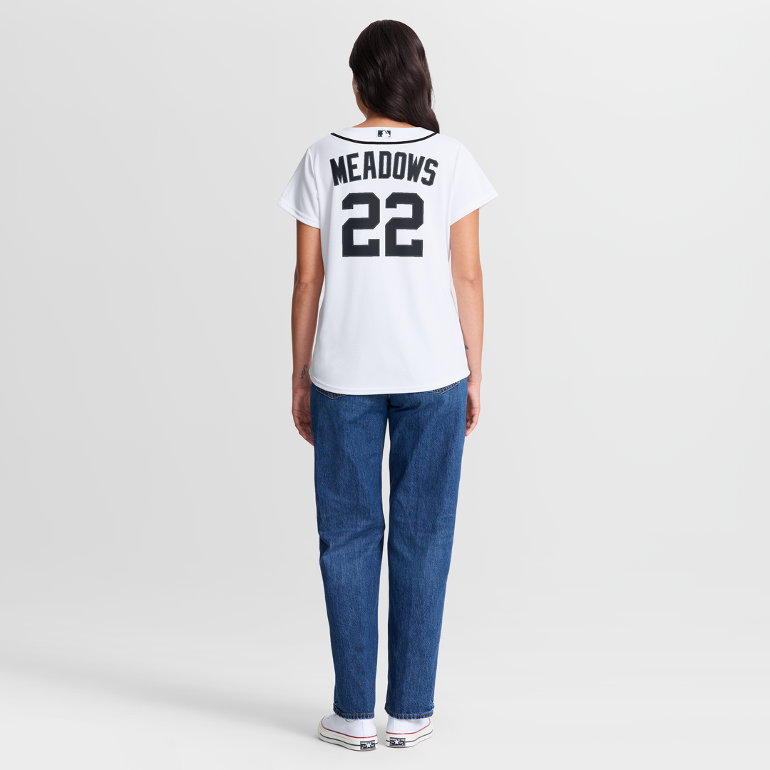 Parker Meadows Detroit Tigers Nike Women's Home Replica Jersey - White | MLB Fan Gear
