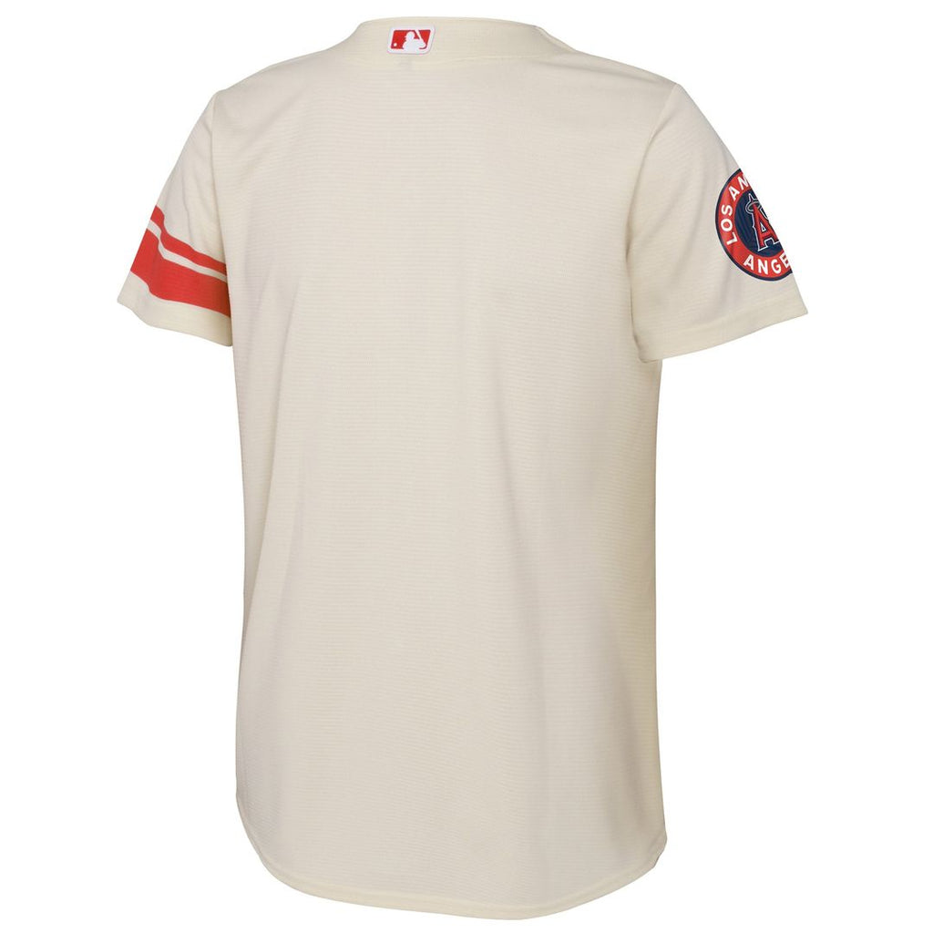 Los Angeles Angels Nike Toddler City Connect Replica Jersey - Cream | MLB Fan Gear